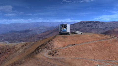 Concept image of the Giant Magellan Telescope, which is slated to be built atop Cerro Las Campanas in northern Chile (Photo: Business Wire)