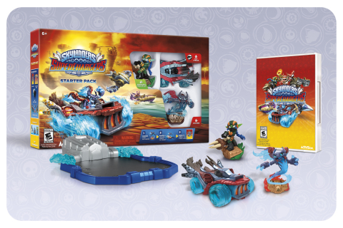 Skylanders, the leaders and pioneers of toys-to-life, is giving fans another trailblazing innovation on Sept. 20 in North America with the launch of Skylanders SuperChargers. The new game puts players in the drivers' seat by introducing vehicles-to-life -- an entirely new way to play Skylanders with Land, Sea and Sky Vehicles. (Photo: Business Wire)