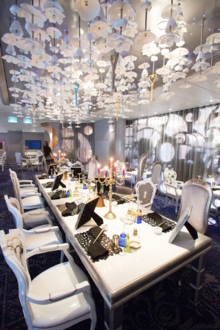 Mood Media created custom music programs for several of the ship's restaurants including Wonderland, where diners are treated to an enchanted experience and order from touchscreen menus. (Photo: Business Wire)