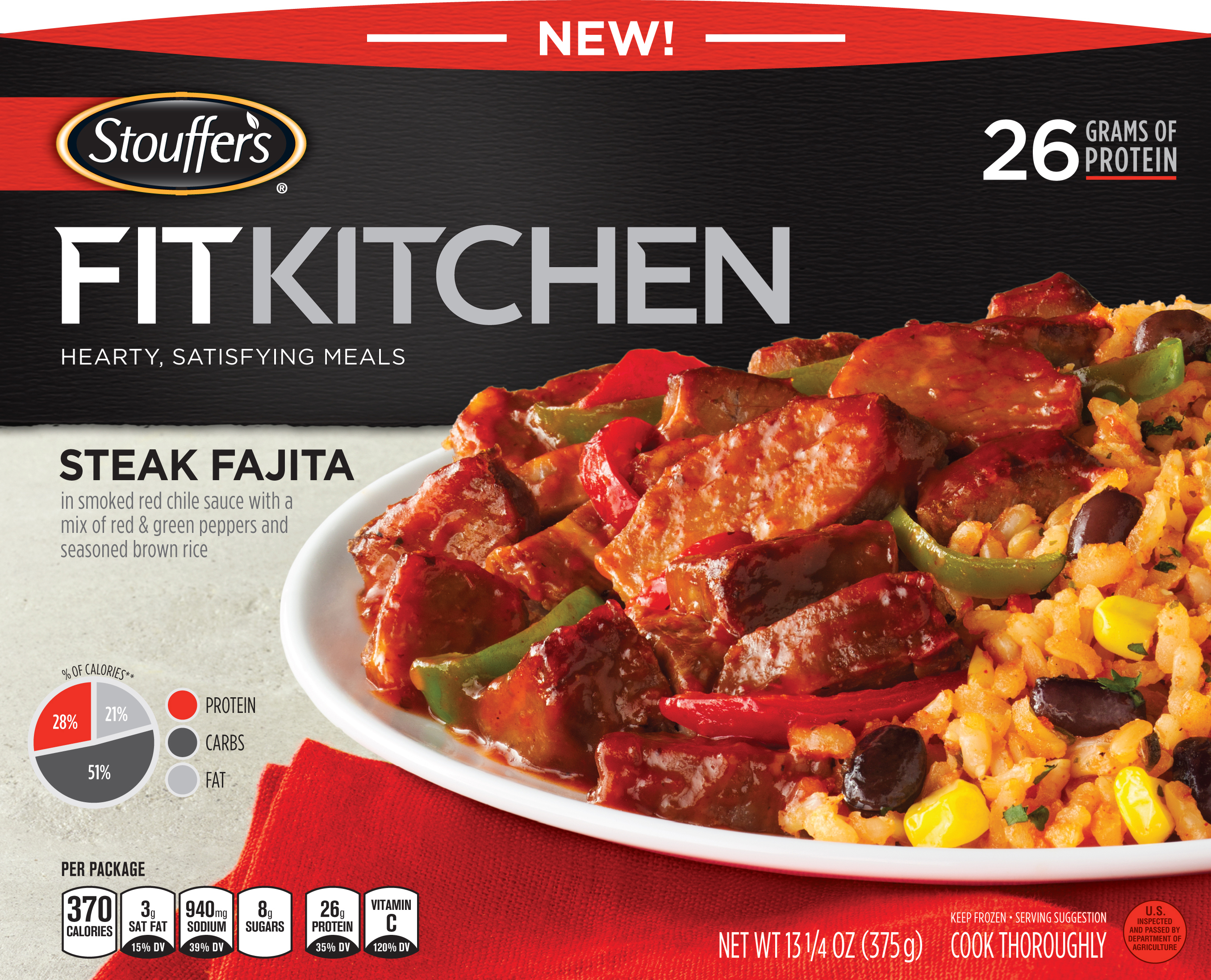 STOUFFERS Rolls Out New Protein Packed Frozen Meal Line