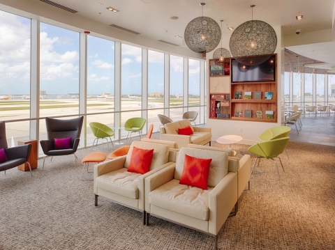 The Centurion Lounge at MIA (Photo: Business Wire)
