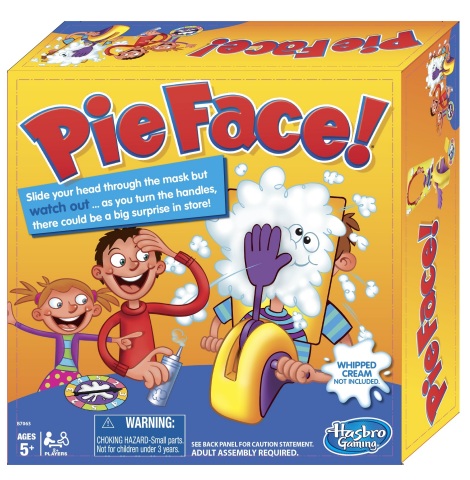 Hasbro to bring the hilarious and nail-biting PIE FACE game to families around the globe. (Photo: Business Wire)