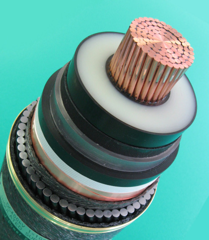 DC±400kV XLPE cable (Photo: Business Wire)