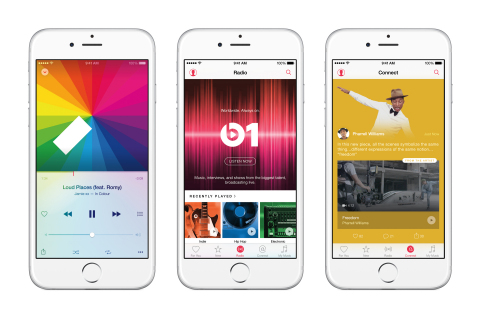 Apple Music debuts June 30 — all the ways you love music, all in one place. (Photo: Business Wire)