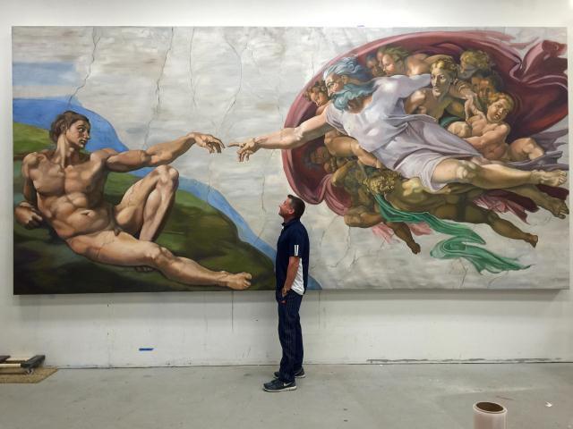 World Premiere Michelangelo S Sistine Chapel The Exhibition Arrives In Montreal Business Wire