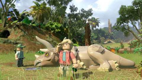 Get ready for an adventure 65 million bricks in the making when the LEGO Jurassic World game arrives on Wii U and Nintendo 3DS on June 12. (Photo: Business Wire)