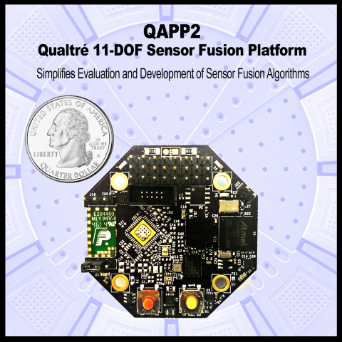 QAPP2 Qualtre 11-DOF Sensor Fusion Platform (Graphic: Business Wire) 