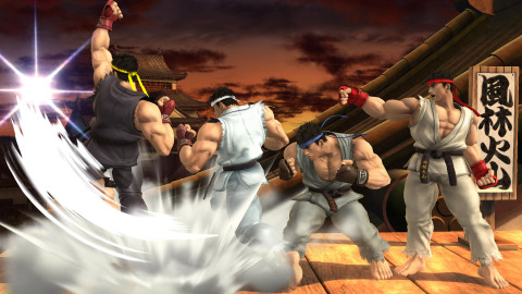 For the first time in Super Smash Bros. history, a character from the fighting game series Street Fighter® joins the battle. (Photo: Business Wire)