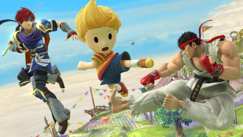 Three new characters join Super Smash Bros. for Nintendo 3DS / Wii U: Ryu from the Street Fighter series, Roy from Fire Emblem and Lucas from Mother 3. (Photo: Business Wire)