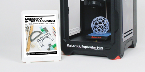 MakerBot today published a handbook designed to provide educators with a wide variety of ideas, activities and projects to get started with 3D printing. (Photo: Business Wire) 