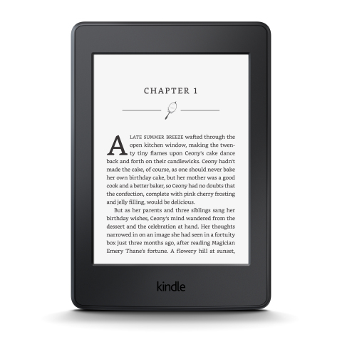 The all-new Kindle Paperwhite (Photo: Business Wire)