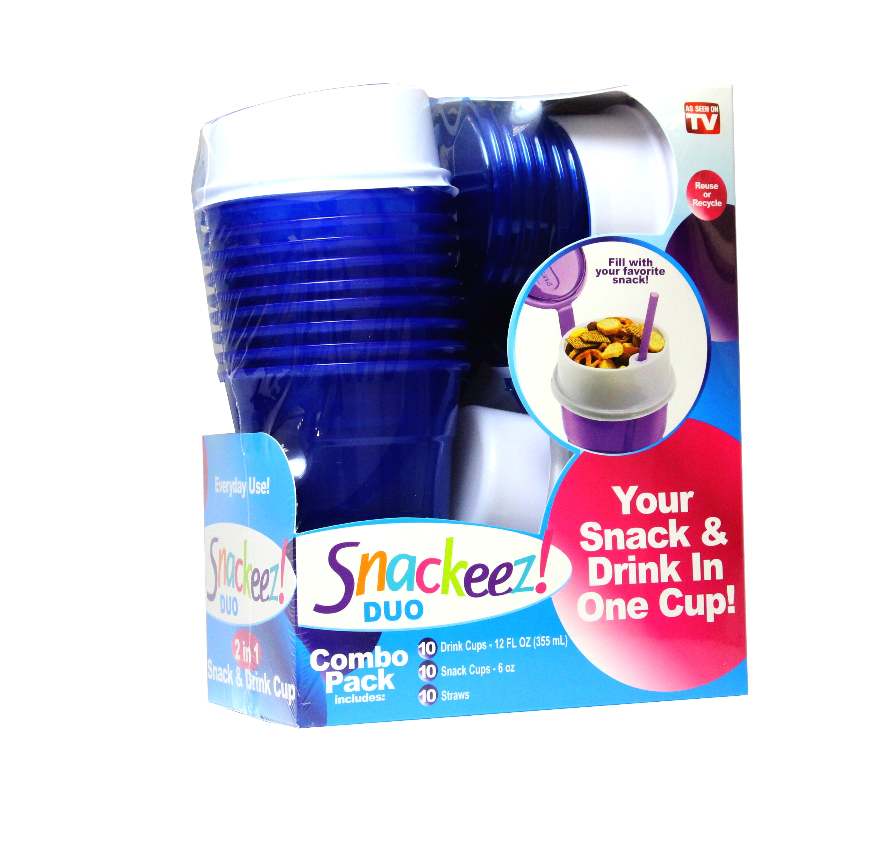 Snackeez Launches Next Generation 2-in-1 Snack & Drink Cup