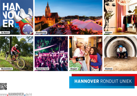 Met een groots opgezet reclameoffensief maakt Hannover Marketing und Tourismus GmbH (HMTG) het publiek in Nederland warm voor een bezoek aan de Leine-metropool. Daarbij staan vooral jonge mensen in het middelpunt die geïnteresseerd zijn in een individuele en stedelijke vorm van toerisme. Meer informatie op www.hannover.de/nl Copyright: HMTG (Graphic: Business Wire)