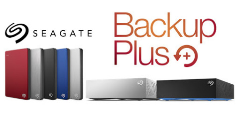Available July 2015, the new Seagate Backup Plus Family of hard drives now include OneDrive cloud storage by Microsoft and a new high-capacity 4TB portable drive. (Photo: Business Wire)