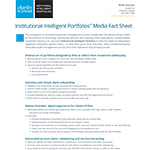 Institutional Intelligent Portfolios™ Media Fact Sheet