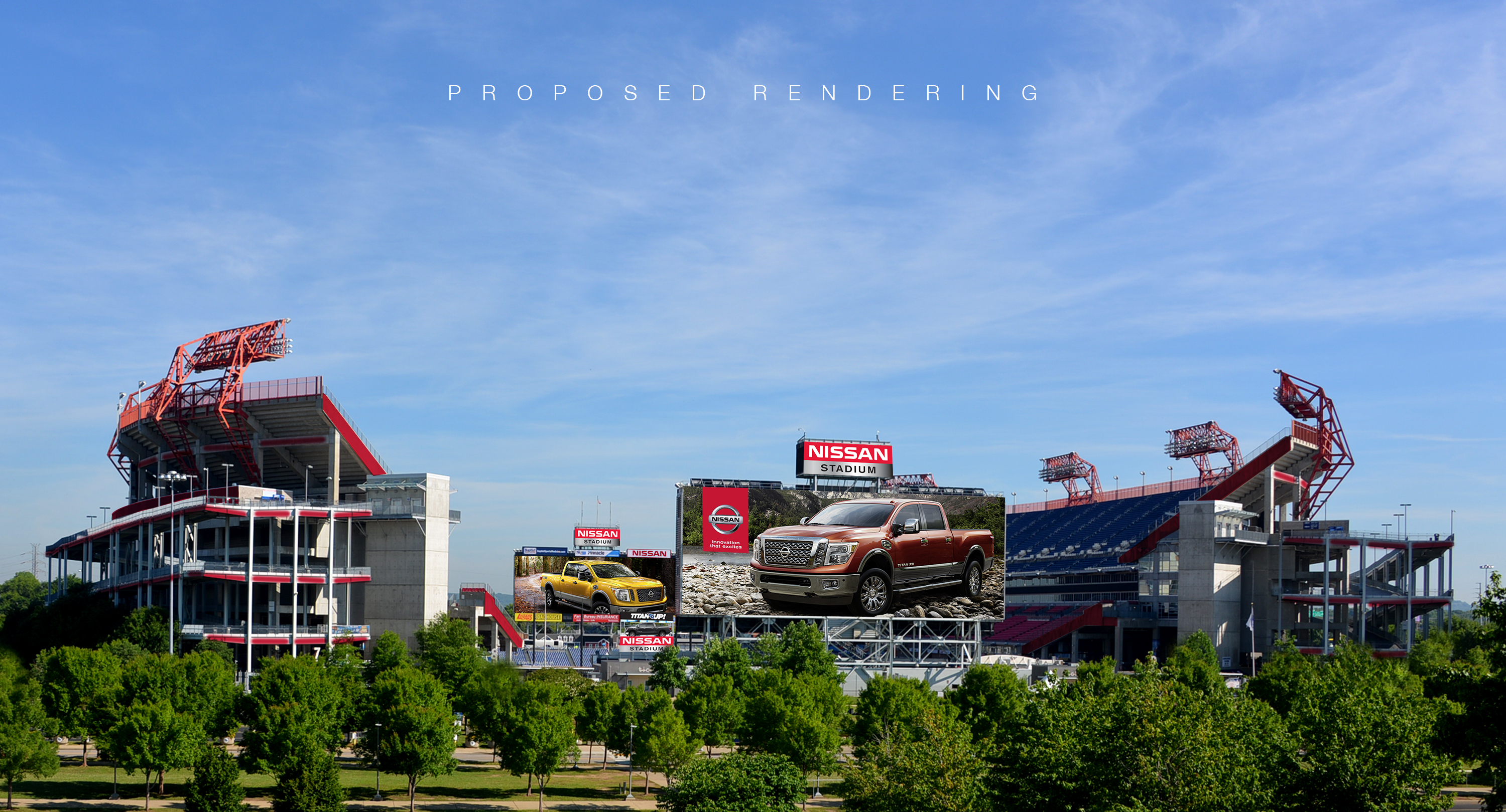 Tennessee Titans announce Nissan partnership; stadium rebranded as Nissan  Stadium