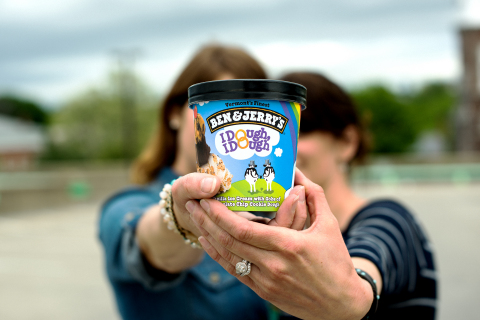 Chocolate Chip Cookie Dough has been renamed to I Dough, I Dough in participating Ben & Jerry's Scoop Shops. (Photo: Business Wire)
