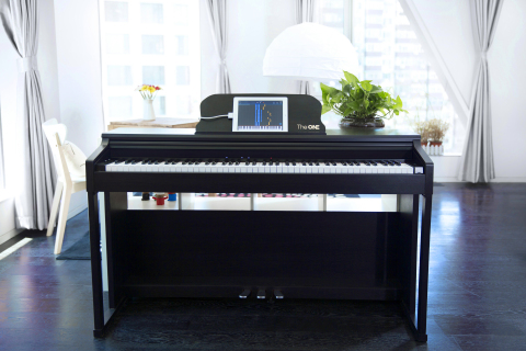 The ONE Smart Piano in Black (Photo: Business Wire)
