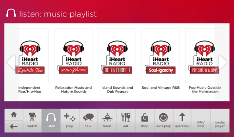 iHeartRadio and Virgin America Join Forces to Bring New Music Offerings up in the Air (Graphic: Business Wire)