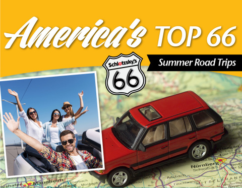 To celebrate Schlotzsky's limited time Route 66 summer menu, the bakery-cafe asked guests to share their ultimate road trip destinations on social media. Today, Schlotzsky's reveals America's Top Road Trip Destinations, according to its guests. (Photo: Business Wire)