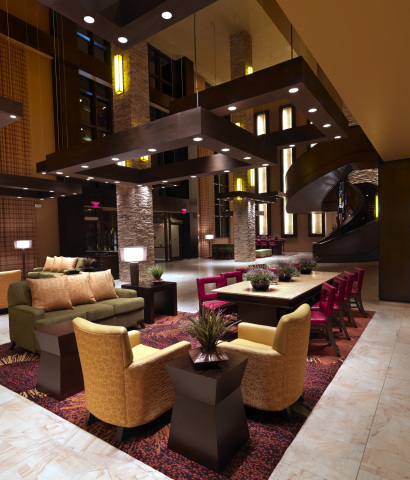 Featured is the lobby of the Bloomington – Normal Marriott Hotel & RiverFront Conference Center in Illinois, one of 23 JQH hotels included in the TripAdvisor® Certificate of Excellence Hall of Fame. The special designation recognizes businesses that have been awarded a Certificate of Excellence for five consecutive years from TripAdvisor, the world’s largest travel site*. *Source: comScore Media Metrix for TripAdvisor Sites, worldwide, December 2014 (Photo: Business Wire)