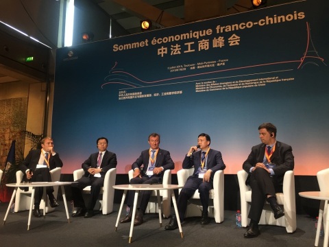 Mr. Shi Lirong at China-France Business Summit in Toulouse (Photo: Business Wire)