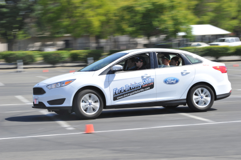 More than 1,500 teens across six states will receive hands-on training at the Ford Driving Skills For Life summer camps. (Photo: Business Wire)