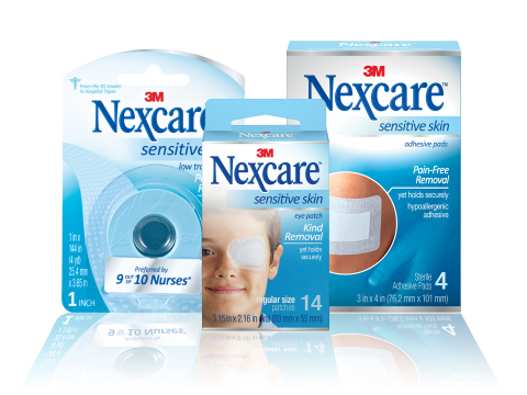 Nexcare Brand from 3M announces the Nexcare Sensitive Skin collection (Photo: 3M)