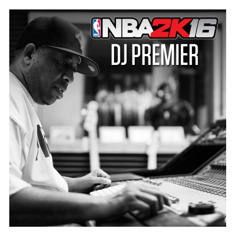 2K today announced that NBA 2K16, the newest iteration of the top-rated video game simulation series for the last 15 years*, will feature the most extensive soundtrack in NBA 2K history with three genre-defining collaborators at the helm - legendary hip-hop producer DJ Premier, renowned producer DJ Khaled, and rap/pop producer DJ Mustard. (Graphic: Business Wire)