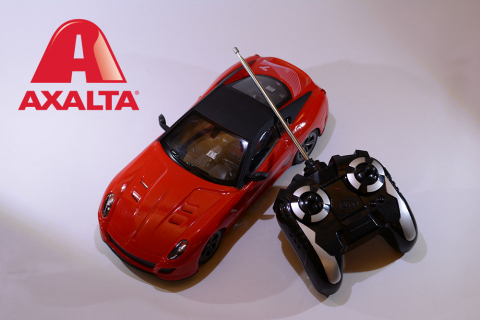 Axalta will award up to 80 winners with remote-controlled 1/18 Ferrari 599 GTO V12 Berlinettas. (Photo: Axalta)