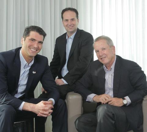 Mody Kidon, Yaniv Melamud and Peter Auerbach (Photo: Business Wire)
