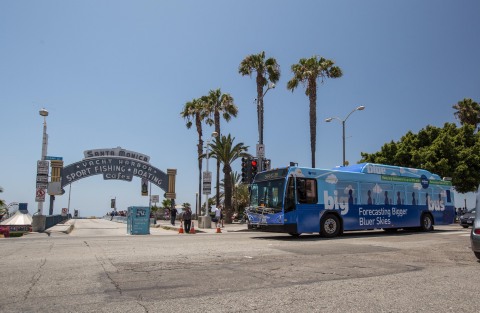 Big Blue Bus, Fueling a Renewable Future One Bus at a Time (Photo: Business Wire)