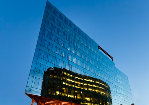 Triangle Building in Denver, Colorado (Photo taken by JC Buck at Black Bike Productions)