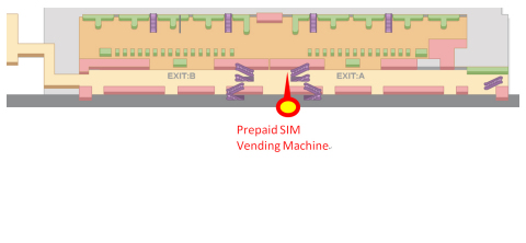 1st floor in Main Building, Terminal 2 (Graphic: Business Wire)