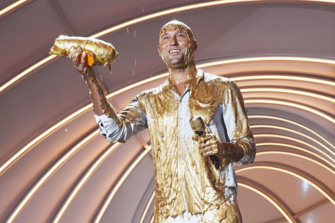 Five-Time World Series Champ Derek Jeter at Nickelodeon's Kids' Choice Sports 2015 (Photo: Business Wire)