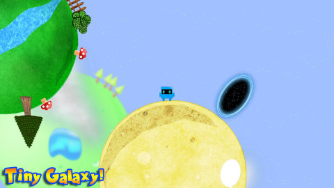 Tiny Galaxy for Wii U is also new on the Nintendo eShop this week. (Photo: Business Wire) 