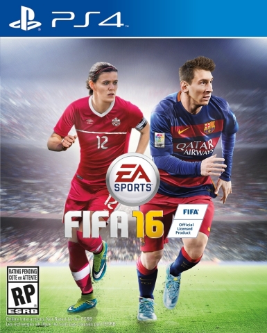 EA SPORTS ANNOUNCES ALEX MORGAN AND CHRISTINE SINCLAIR AS FIRST EVER FEMALE COVER ATHLETES FOR FIFA 16 IN NORTH AMERICA (Graphic: Business Wire)