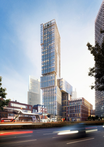 AYKON Nine Elms is set to be an iconic tower in the heart of London. (Photo: Business Wire)