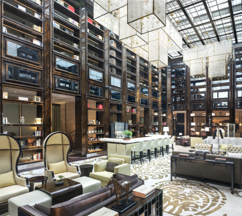 The Travellers’ Library at Grand Mansion, a Luxury Collection Hotel, Nanjing (Photo: Business Wire)