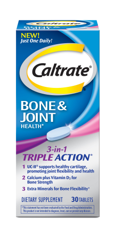 Caltrate New Bone and Joint Triple Action (Photo: Business Wire)