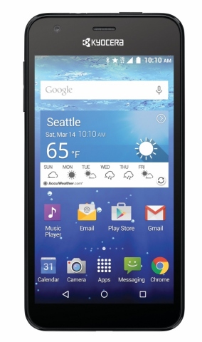 Kyocera Communications Inc. today unveiled its newest waterproof 4G LTE Android smartphone – the Kyocera Hydro WAVE. (Photo: Business Wire) 