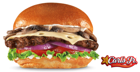Mushroom & Swiss All-Natural Burger from Carl's Jr. (Photo: Business Wire)