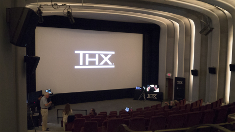 Screening Theater at 32TEN Studios in San Rafael, CA (Photo: Business Wire)