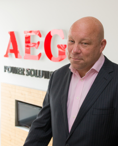 Paul Radcliffe, Vice-President Global Service, AEG Power Solutions (Photo: Business Wire)