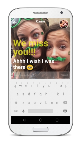 Introducing Yahoo Livetext - A New Way to Connect. A live video texting app, without audio, for iPhone and Android. (Photo: Business Wire)