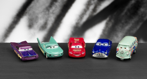 Celebrate your love for Disney∙Pixar’s Cars with high-end diecast collectors cars from Precision Series! Each car comes equipped with detailed undercarriages, PVC tires, suspension and other unique elements tailored to each character such as light features, specialized engines and hoods that open and close. (Photo: Business Wire)