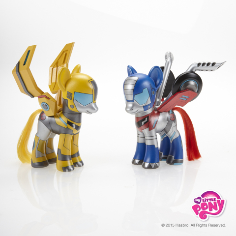 BUMBLEBEE and OPTIMUS PRIME are true BFFs – Bot Friends Forever! The MY LITTLE PONY brand has “rolled out” pony versions of the TRANSFORMERS AUTOBOTS pals in celebration of International Day of Friendship on July 30, 2015. Follow #MLPFriendshipDay and stop by the MY LITTLE PONY Facebook page to see pony versions of four other iconic best friends throughout pop culture history: http://facebook.com/mylittlepony (Photo: Business Wire)