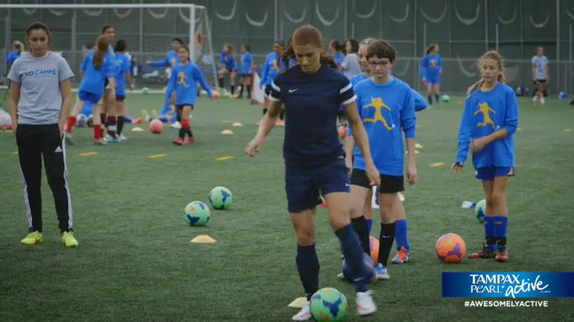 Exclusive behind-the-scenes content showcasing Alex Morgan's journey to the top, from Tampax. From setting goals, to getting support, to playing with confidence at every age, Alex shares how hard work and determination has been a part of where she is today. (Video: Business Wire)