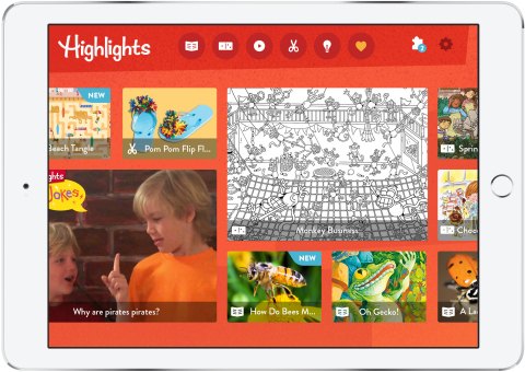 Highlights For Children on Mobile (Photo: Business Wire)