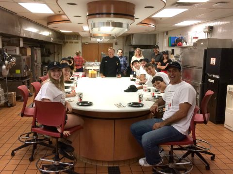 Fans with KFC Head Chef Bob Das (Photo: Business Wire)